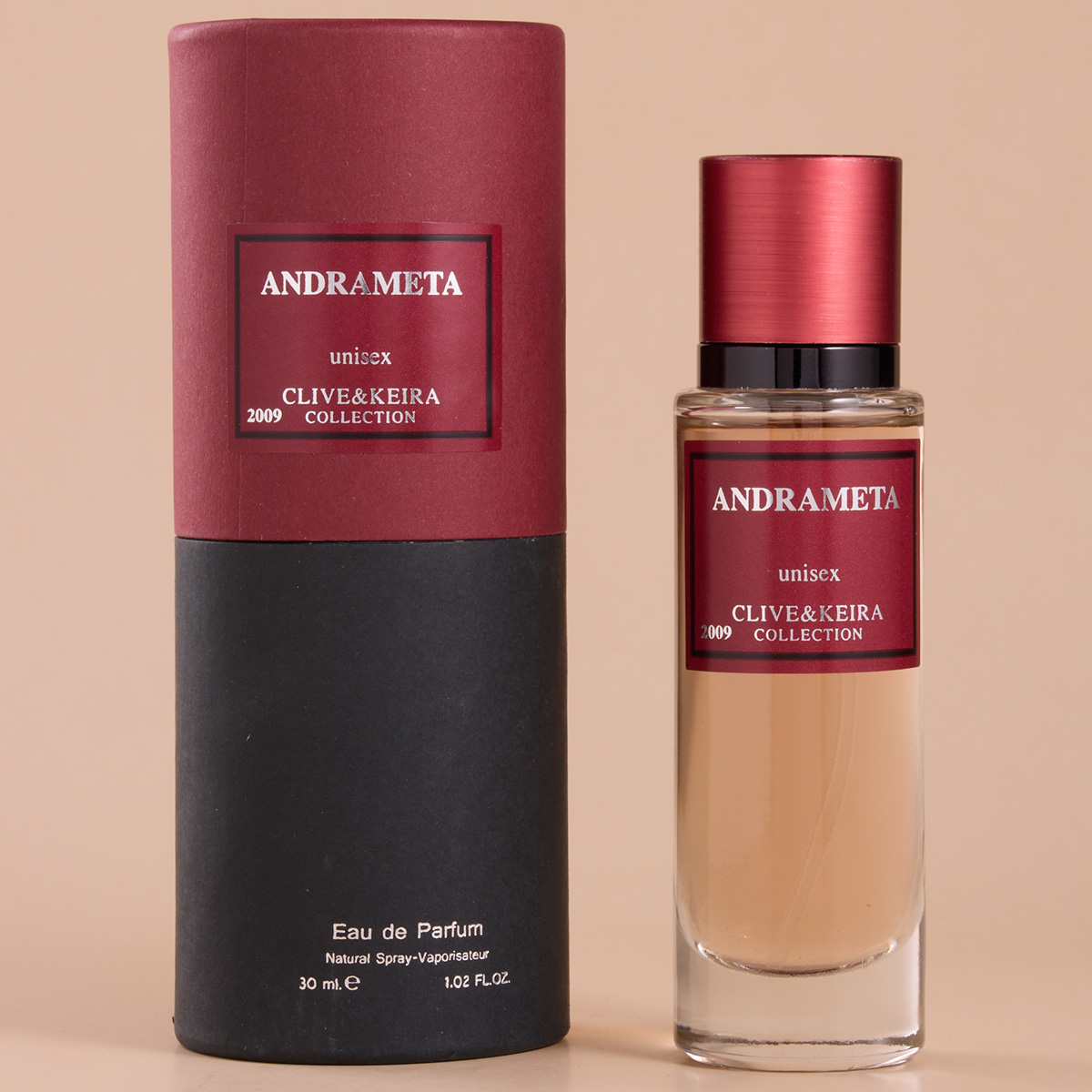 Парфюмерная вода унисекс №2009 Andrometa 30мл от Clive&Keira + 4