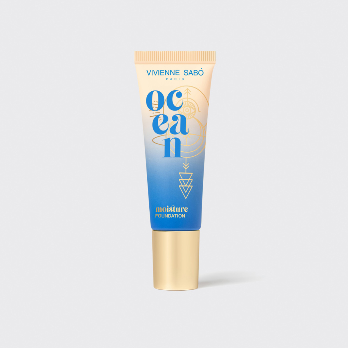 Увлажняющий Тональный крем Ocean, тон 02 теплый бежевый от Vivienne Sabo + 5