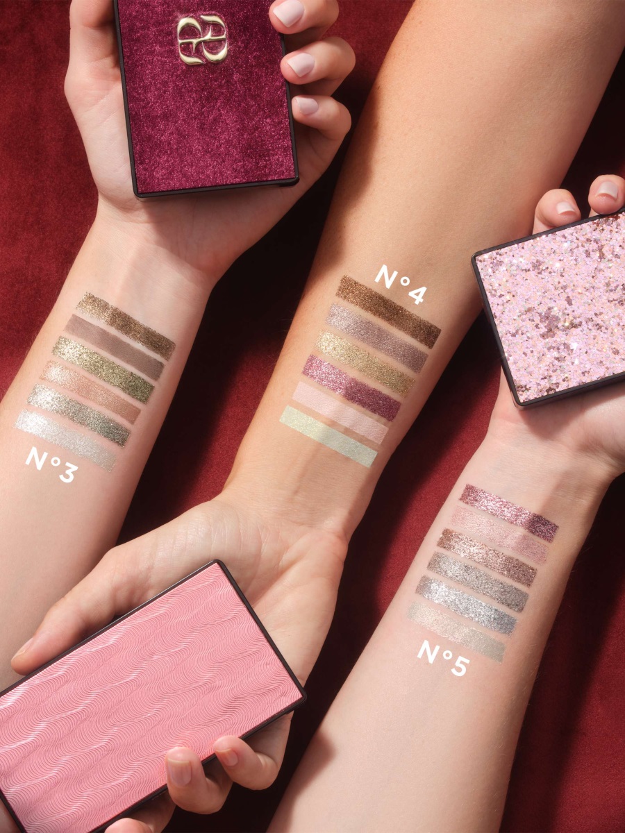 Палетка теней для век Glittery Eyeshadow Palette, тон 03 от ARTDECO + 4