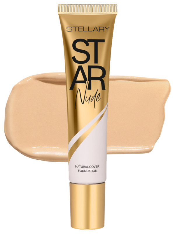Выравнивающий Тональный крем Star Nude Foundation, тон 01 слоновая кость от Stellary + 1