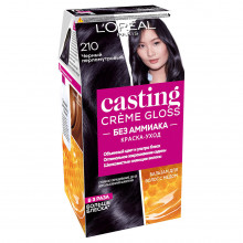 Casting Creme Gloss Краска-уход, тон 210 черный перламутровый