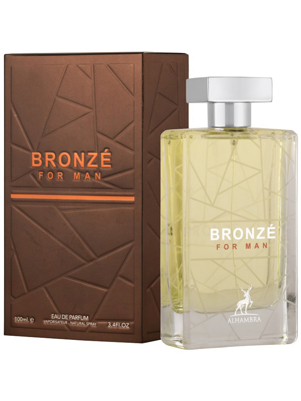 Парфюмерная вода мужская Bronze for Man 100мл от Maison Alhambra + 1