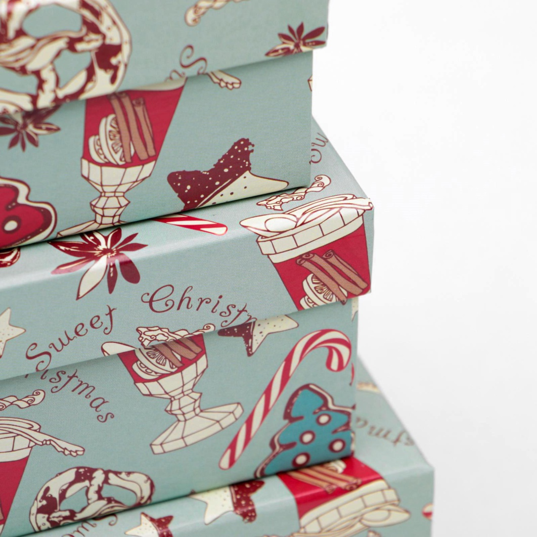 Коробка "Sweet christmas" 1шт от Дарите Счастье + 4