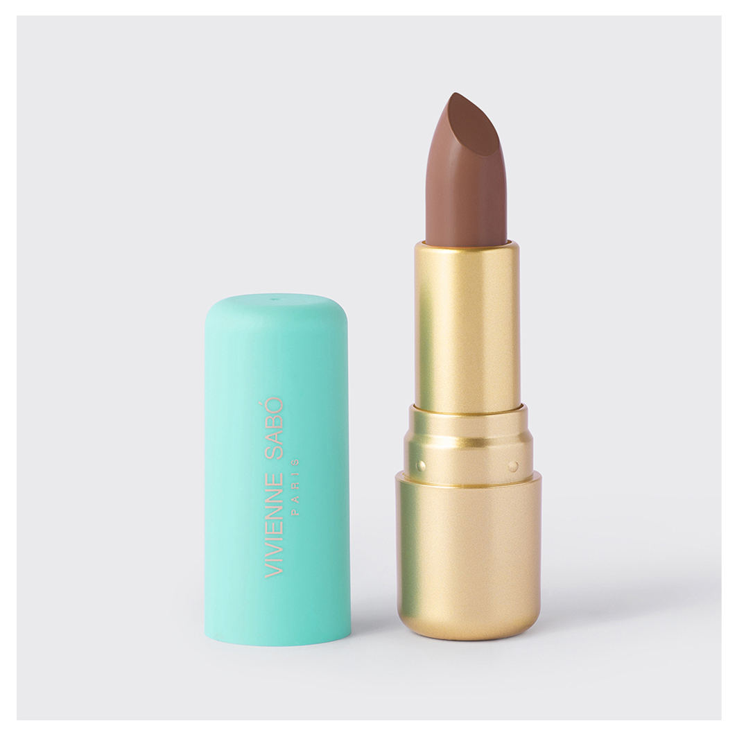 Помада для губ Nude Createur, тон 16 серо-бежевый от Vivienne Sabo + 4