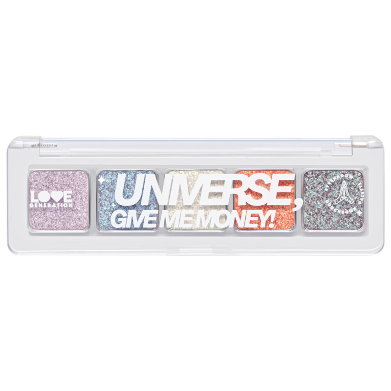 Палетка дуохромных теней для век Universe, give me money! от Love Generation + 1