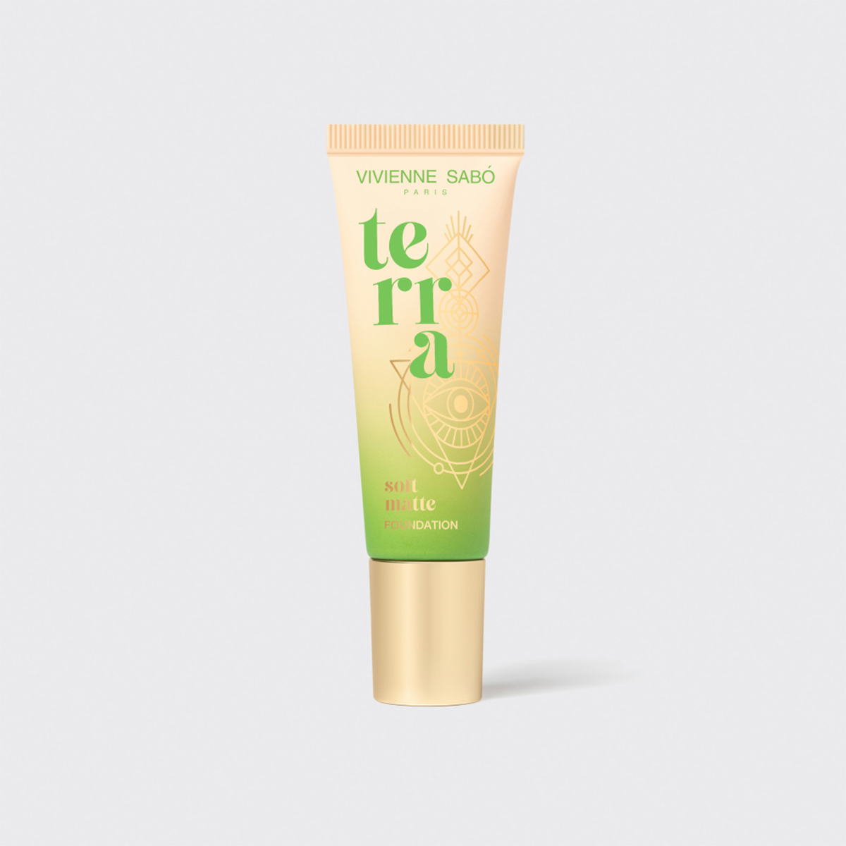 Матовый Тональный крем Terra, тон 01 светло-бежевый от Vivienne Sabo + 5