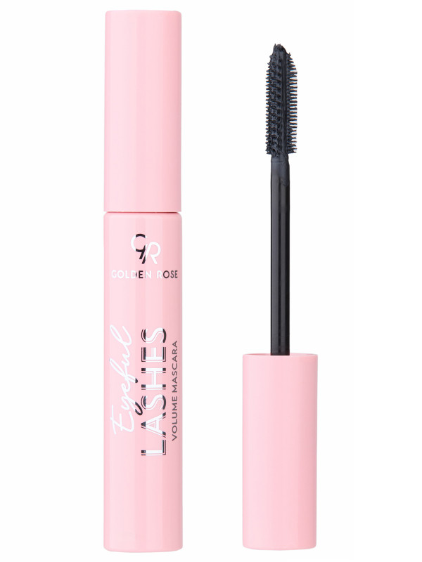 Тушь для ресниц Eyeful Lashes Volume Mascara черная 9мл от Golden Rose + 1