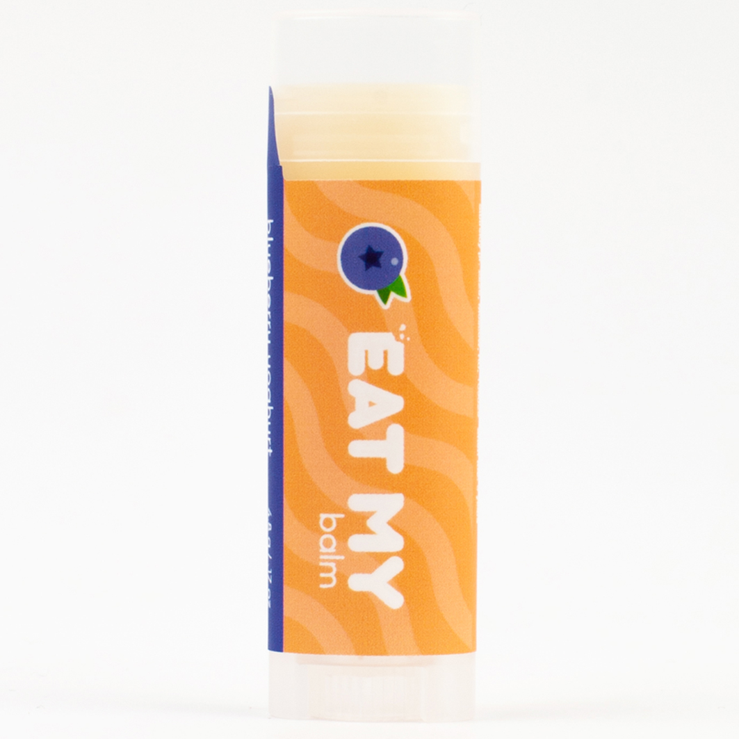 Бальзам для губ Йогурт с голубикой 4,8г от Eat My + 3