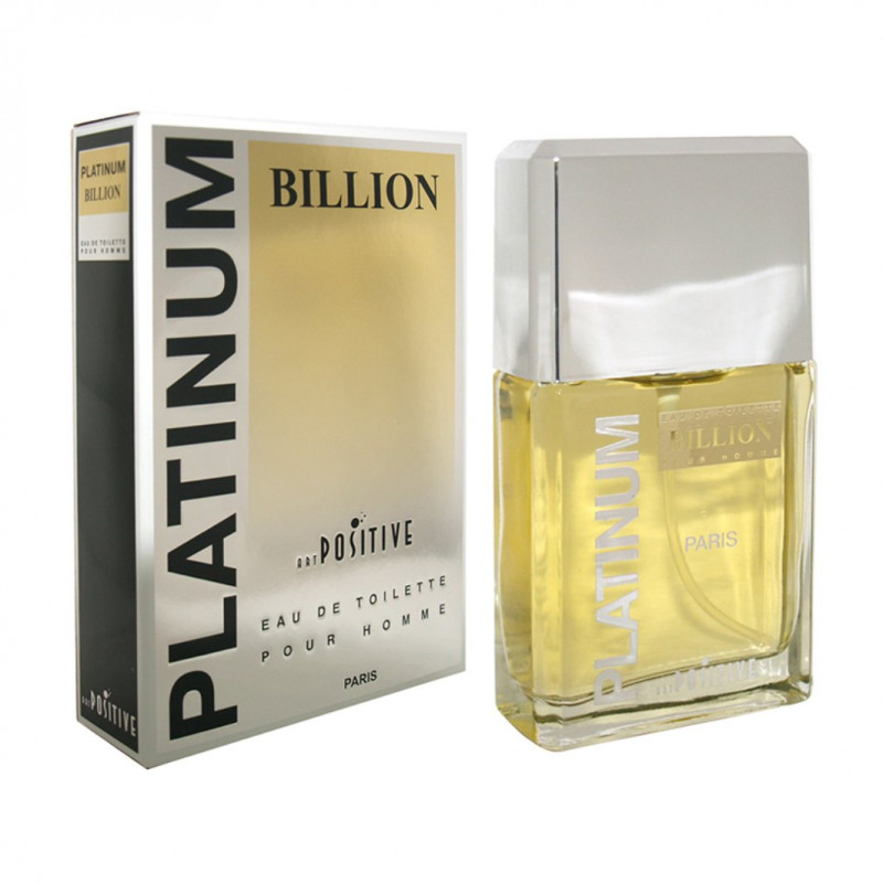 Туалетная вода мужская Platinum Billion 95мл от Positive Parfum + 1
