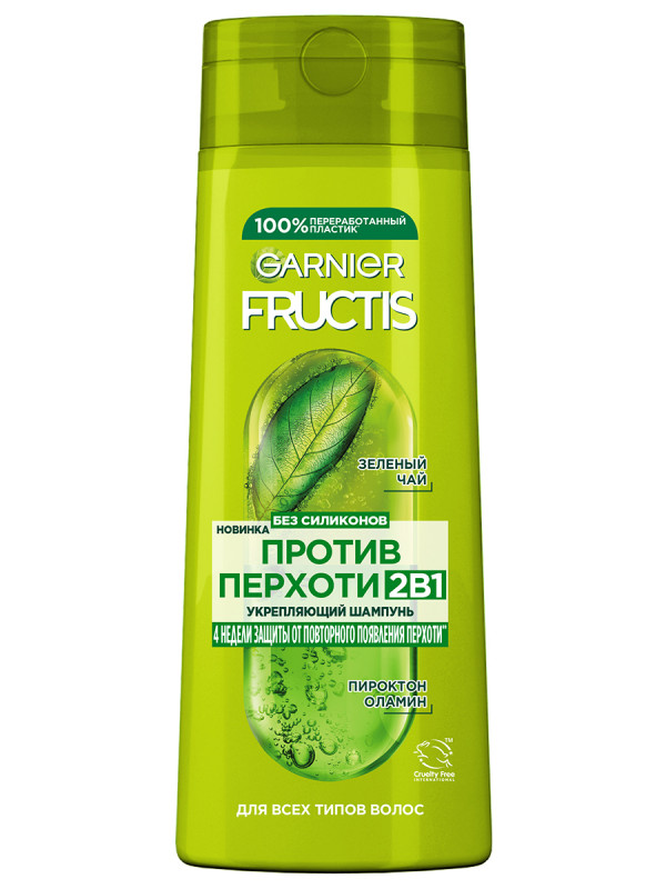 Fructis Шампунь укрепляющий Против перхоти 2в1 250мл  от Garnier + 1
