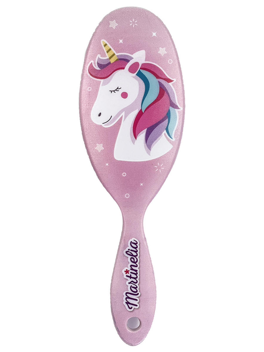 Расческа для волос Unicorn Dream розовая от Martinelia + 5