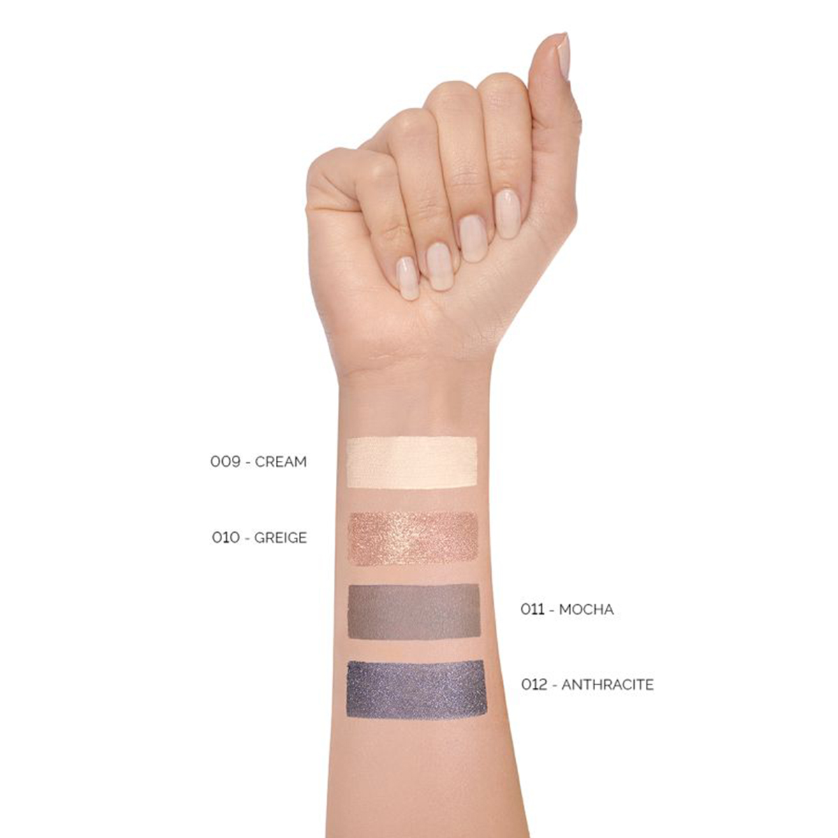 Тени для век жидкие Vamp! Liquid Eyeshadow, тон 012 anthracite от Pupa + 5