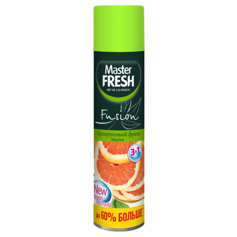 Освежитель воздуха Цитрусовый фреш 300мл  от Master Fresh + 1
