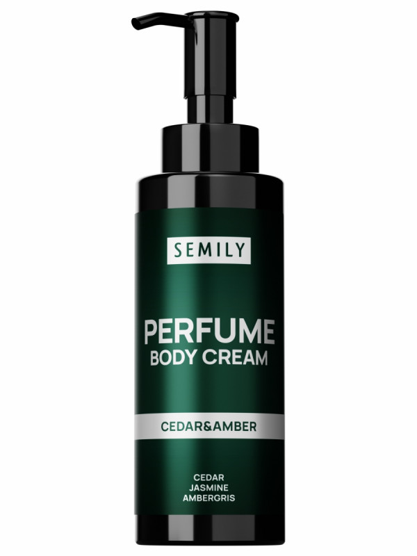 Крем для тела парфюмированный Perfume Body Cream Cedar & Amber 150мл от Semily + 1