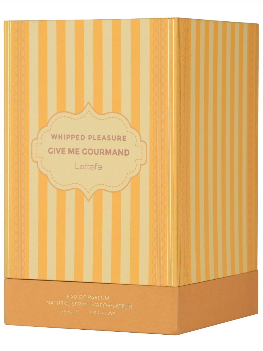 Парфюмерная вода женская Give Me Gourmand Whipped Pleasure 75мл от Lattafa + 3