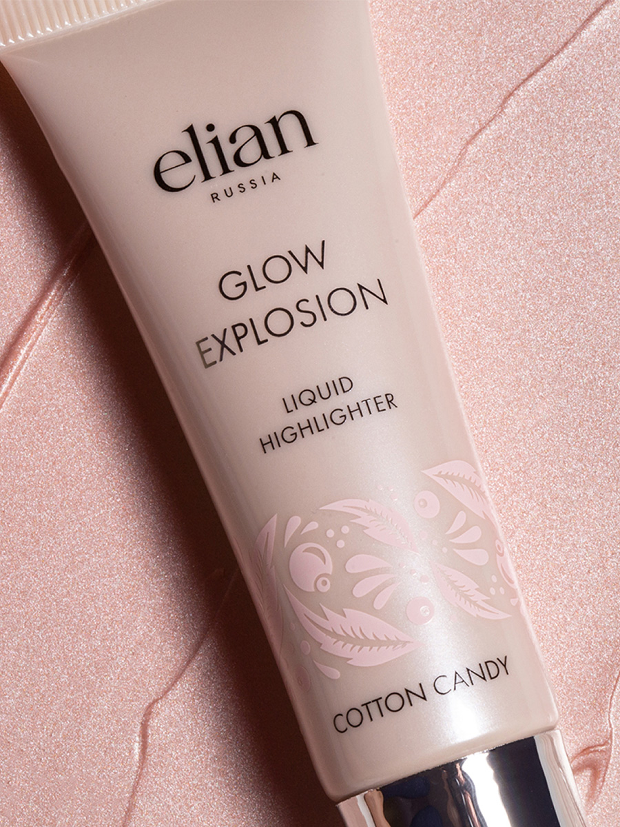 Кремовый хайлайтер Glow Explosion, тон Cotton Candy от Elian Russia + 2