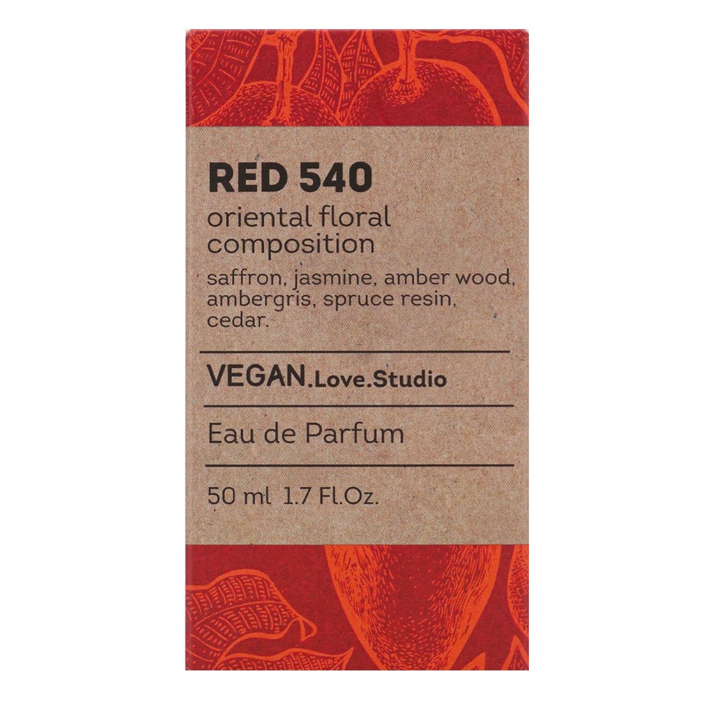 Парфюмерная вода женская Red 540 50мл от VEGAN.Love.Studio + 2