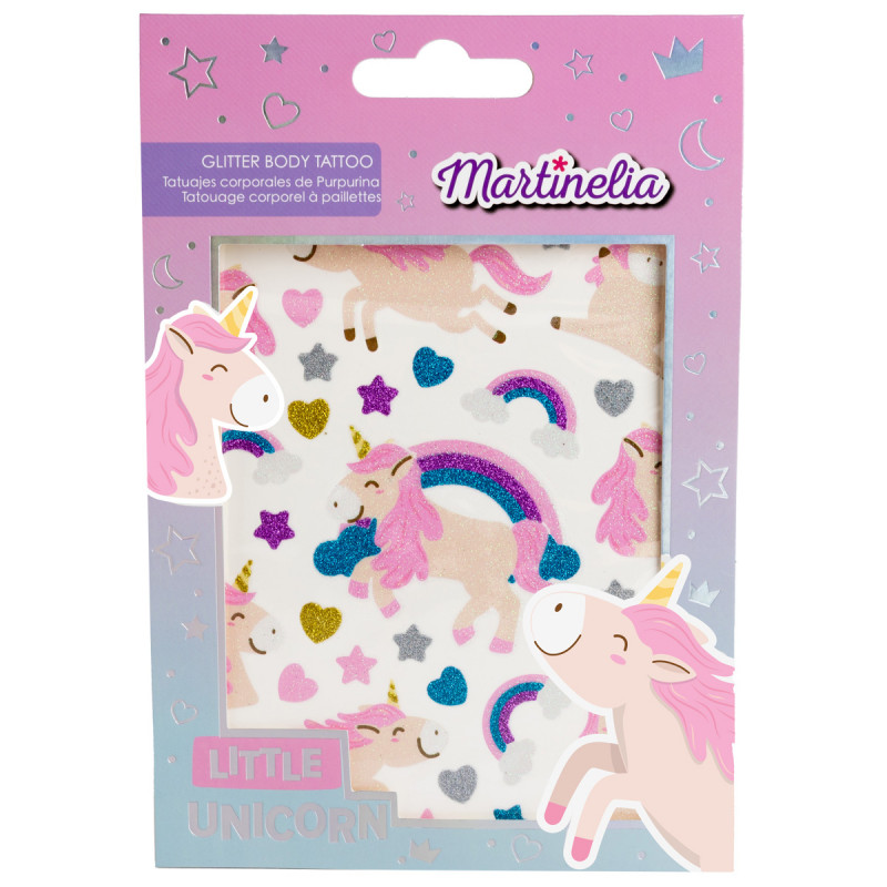 Little Unicorn Блестящие тату						 от Martinelia + 1
