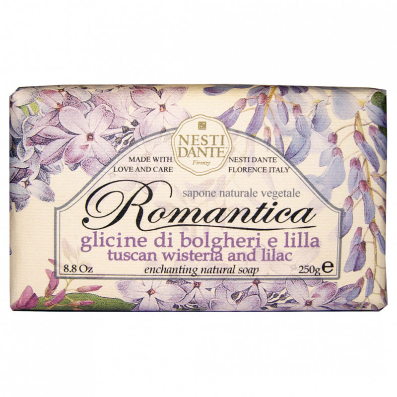 Romantica Мыло Глициния и сирень 250г  от Nesti Dante + 1