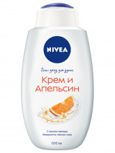 Гель для душа Крем и апельсин 600мл