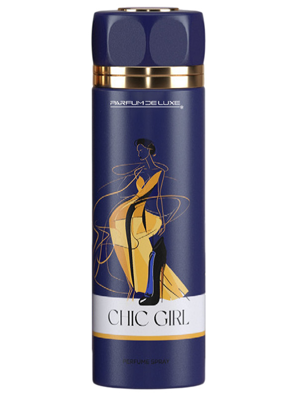 Парфюмированный Дезодорант спрей женский Chic Girl 200мл от PARFUM DE LUXE + 1