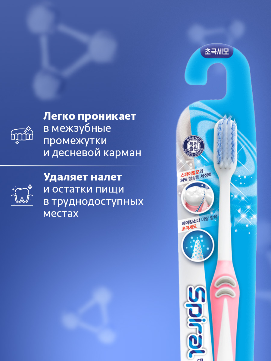 Зубная щетка с эффектом зубной нити от Dentalsys + 10