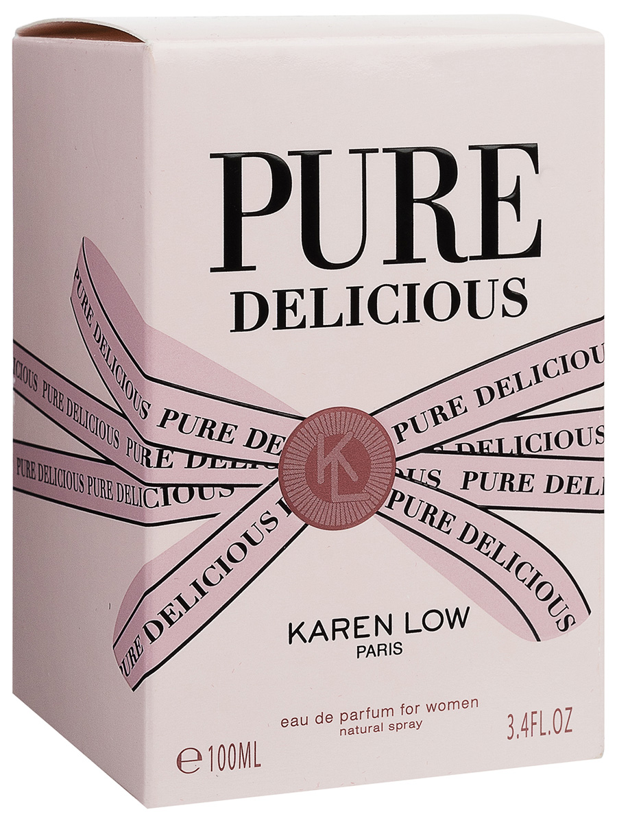 Парфюмерная вода женская Pure Delicious 100мл  от Karen Low + 3