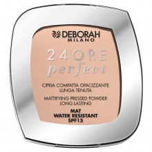 Пудра для лица матирующая стойкая 24Ore Perfect, тон 03 rose /розовый