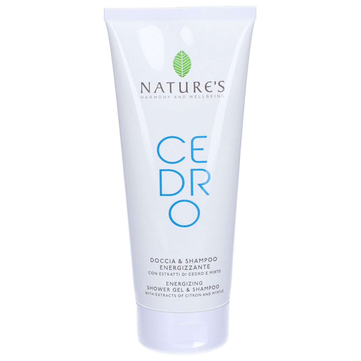 Cedro Man Гель для душа и шампунь 2в1 200мл от Nature's + 2