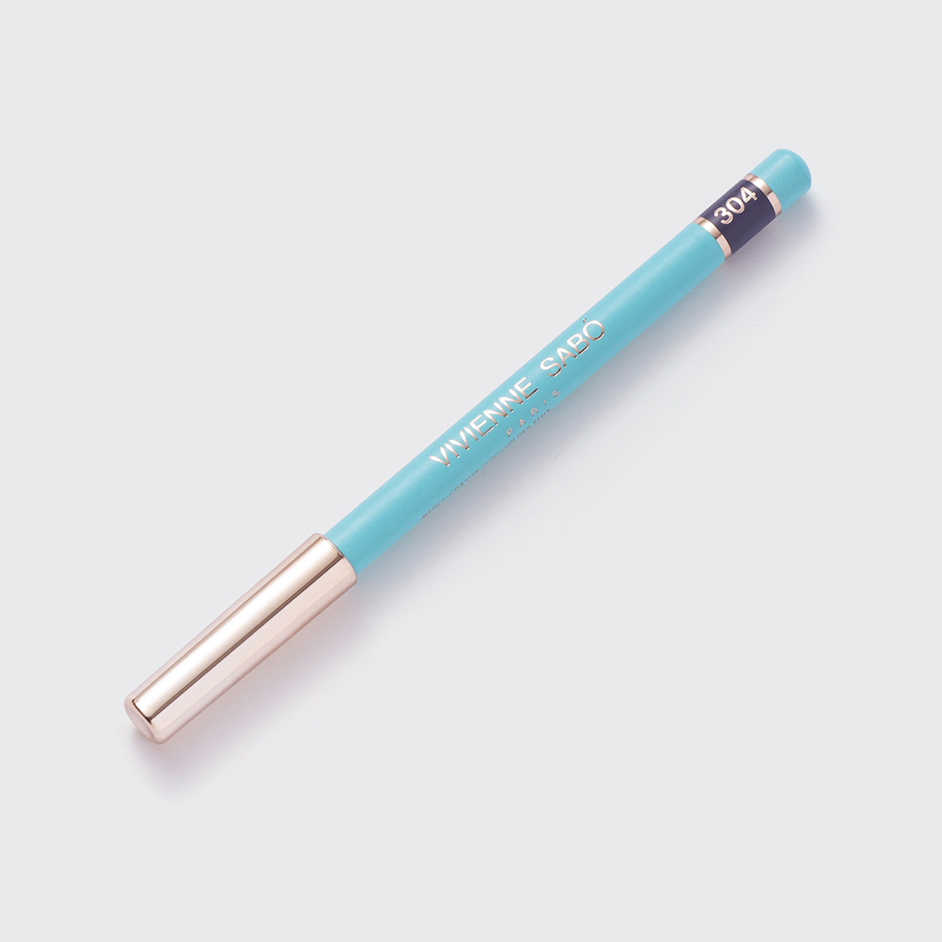 Карандаш для глаз Liner Flirteur, тон 304 синий от Vivienne Sabo + 11