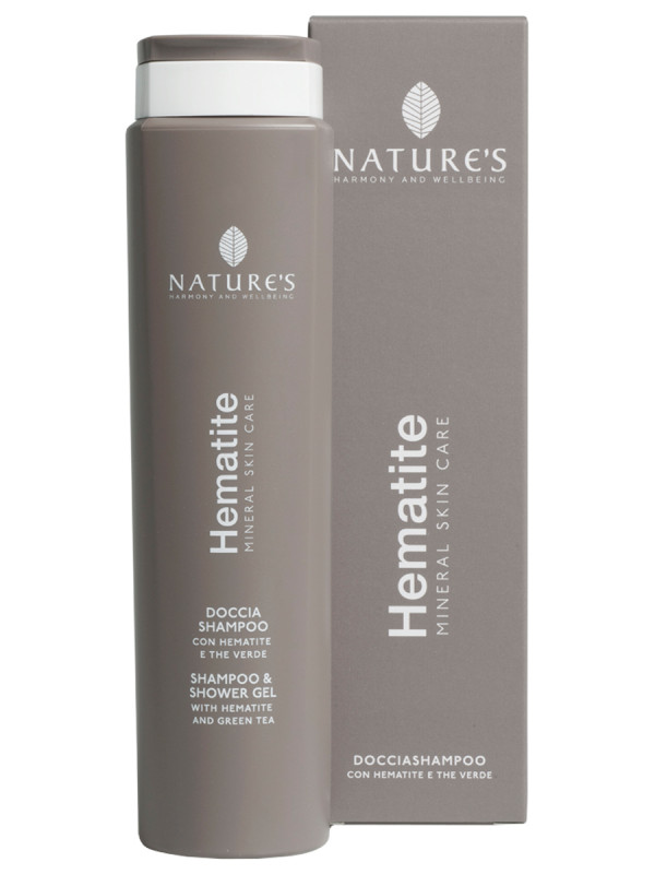 Hematite Шампунь и гель для душа 2в1 250мл от Nature's + 1