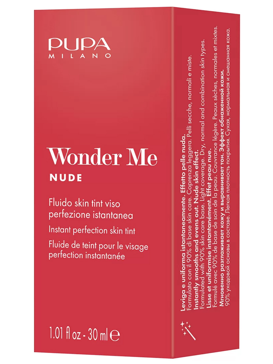 Тональная основа Wonder Me Nude, тон 030 Sand от Pupa + 7