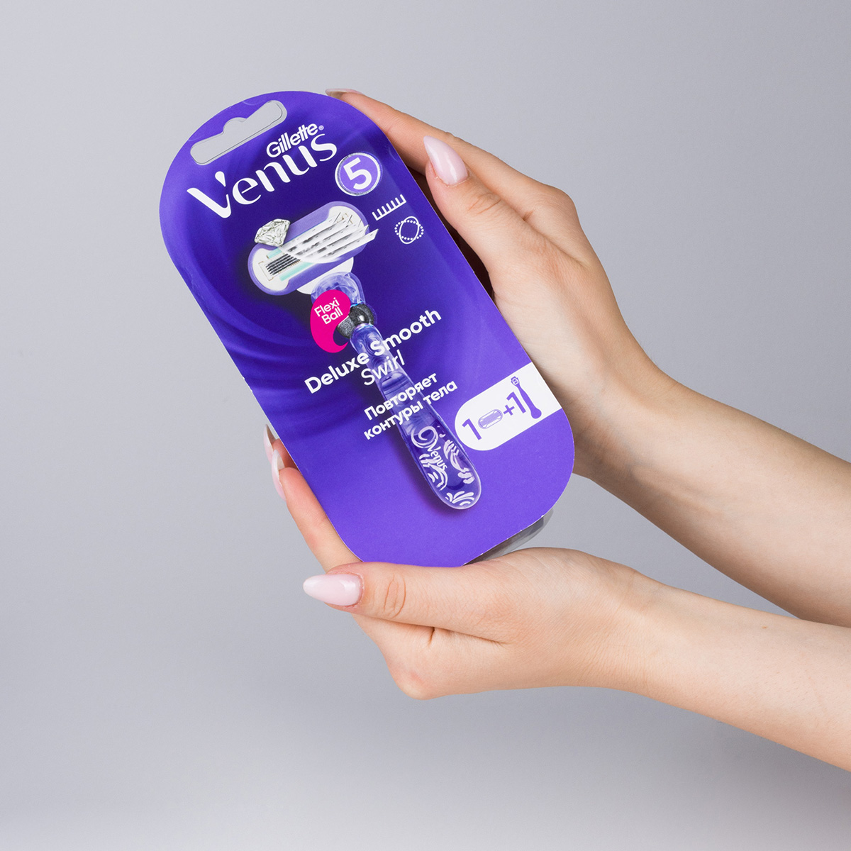 Станок для бритья Venus Extra Smooth Swirl + 1 кассета  от Gillette + 4