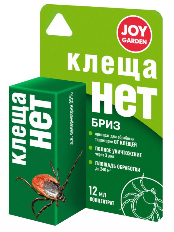 Средство от клещей Клеща нет 12мл от Joy + 1