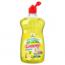Greeny Light Средство для мытья посуды Лимон 500мл