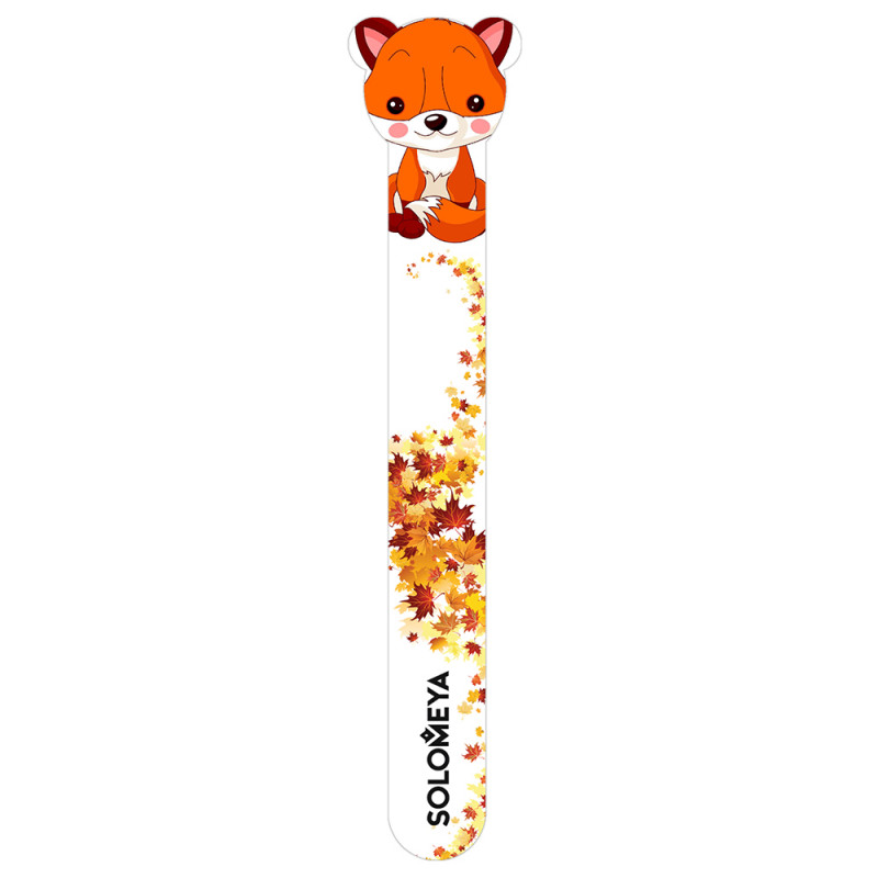 Пилка для ногтей Хитрый лисенок Sly Fox 180/220 1шт от Solomeya + 1