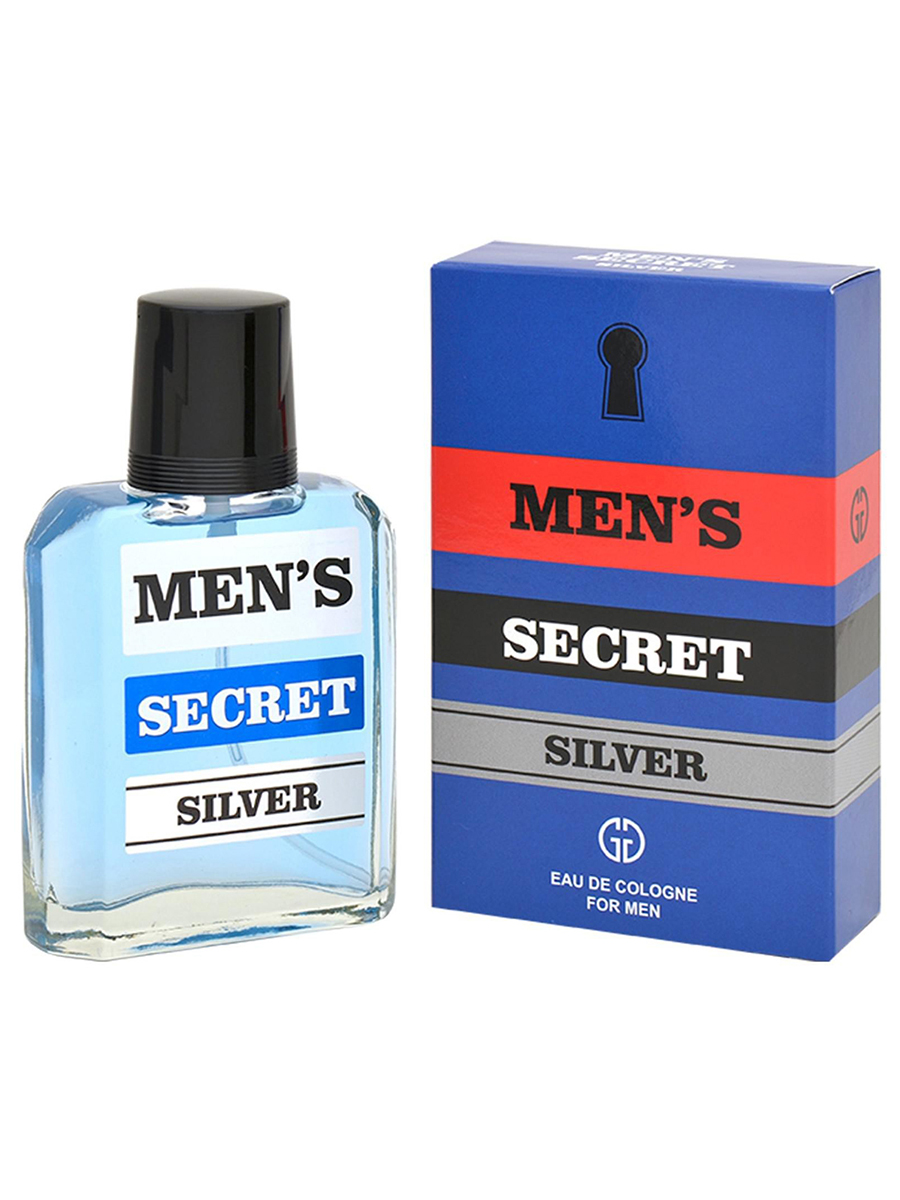 Одеколон Men's Secret Silver 95мл от Gianni Gentile + 2
