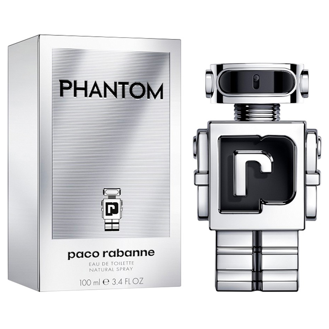 Phantom Туалетная вода мужская 100мл от rabanne + 2