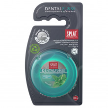 Professional DentalFloss Зубная нить Мятная с волокнами серебра 30м 