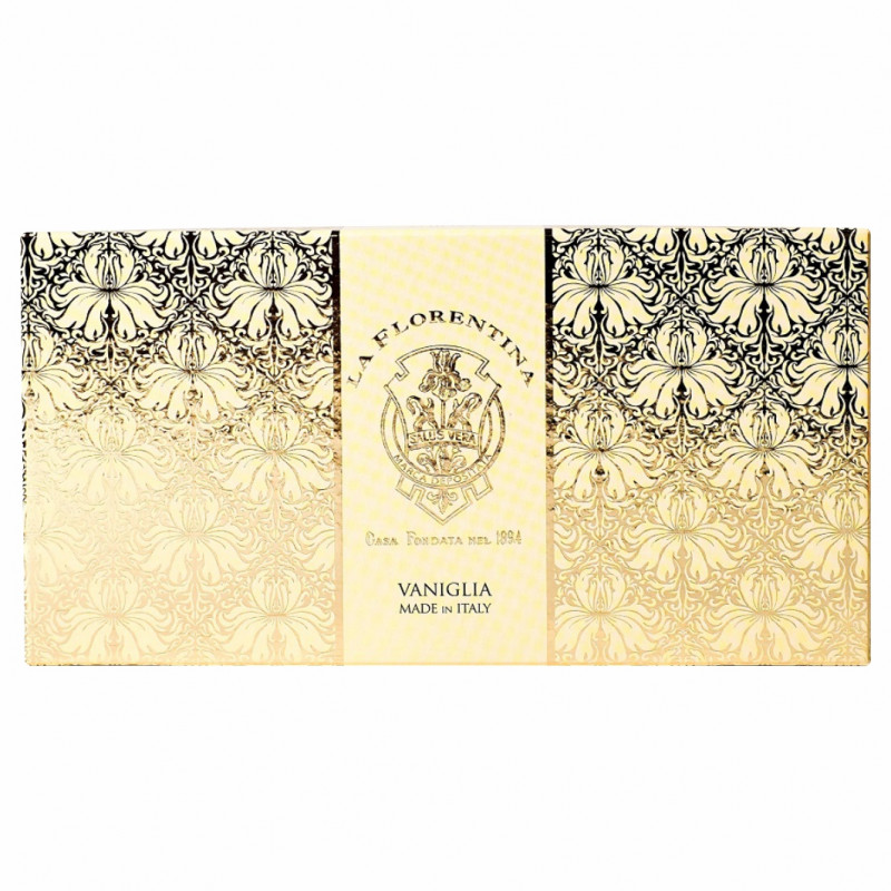 Мыло Золотое кружево Ваниль Gold Lace 3*150г от La Florentina + 1