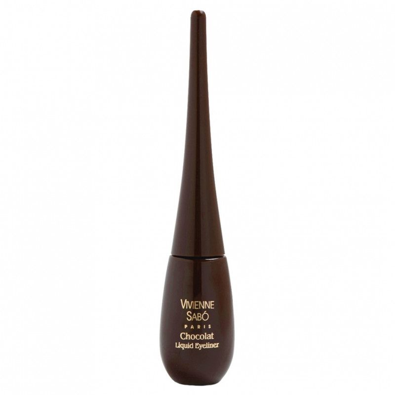 Подводка для глаз жидкая Chocolat, тон 03 коричневый от Vivienne Sabo + 1