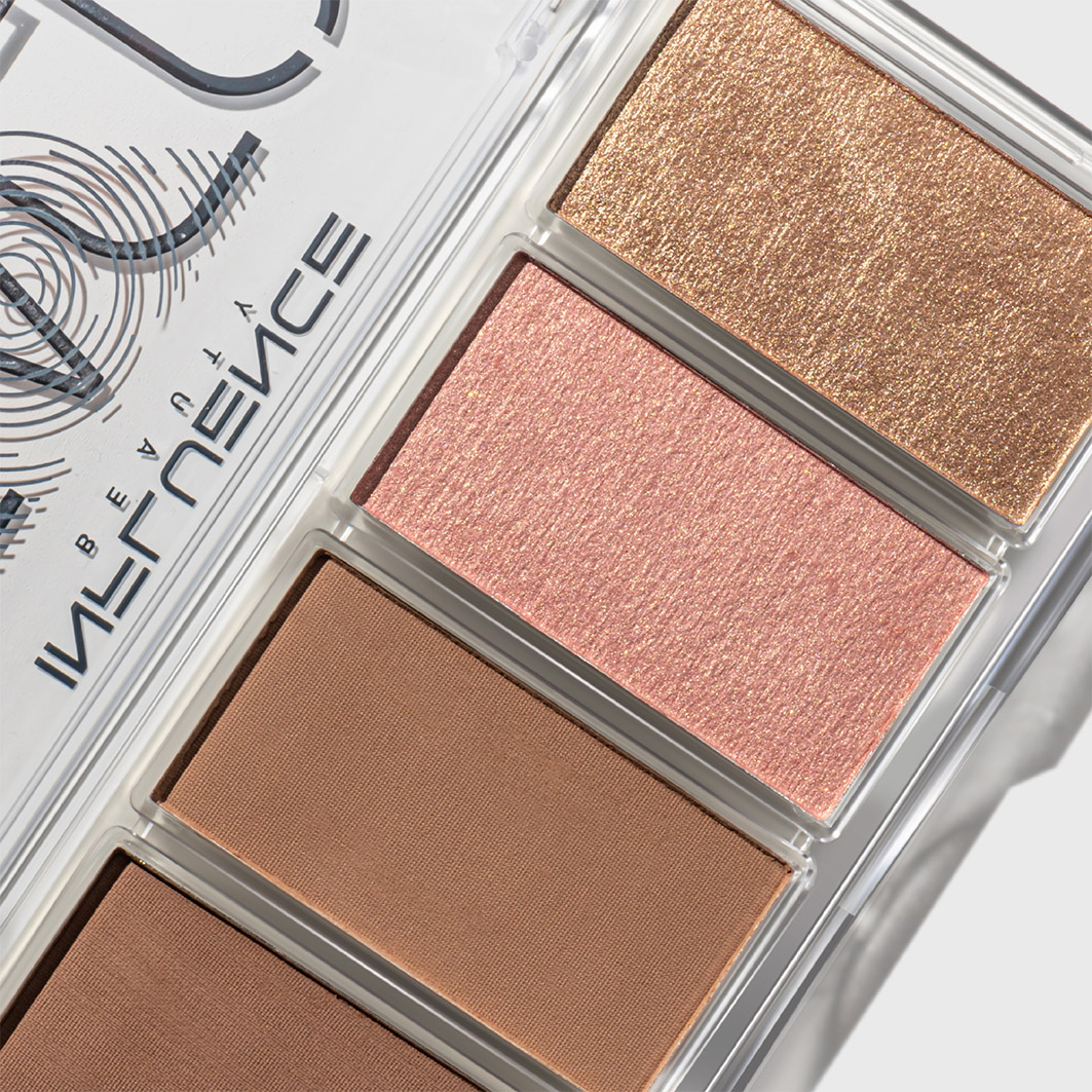 Палетка контуринга Golden Decagon  от Influence Beauty + 4