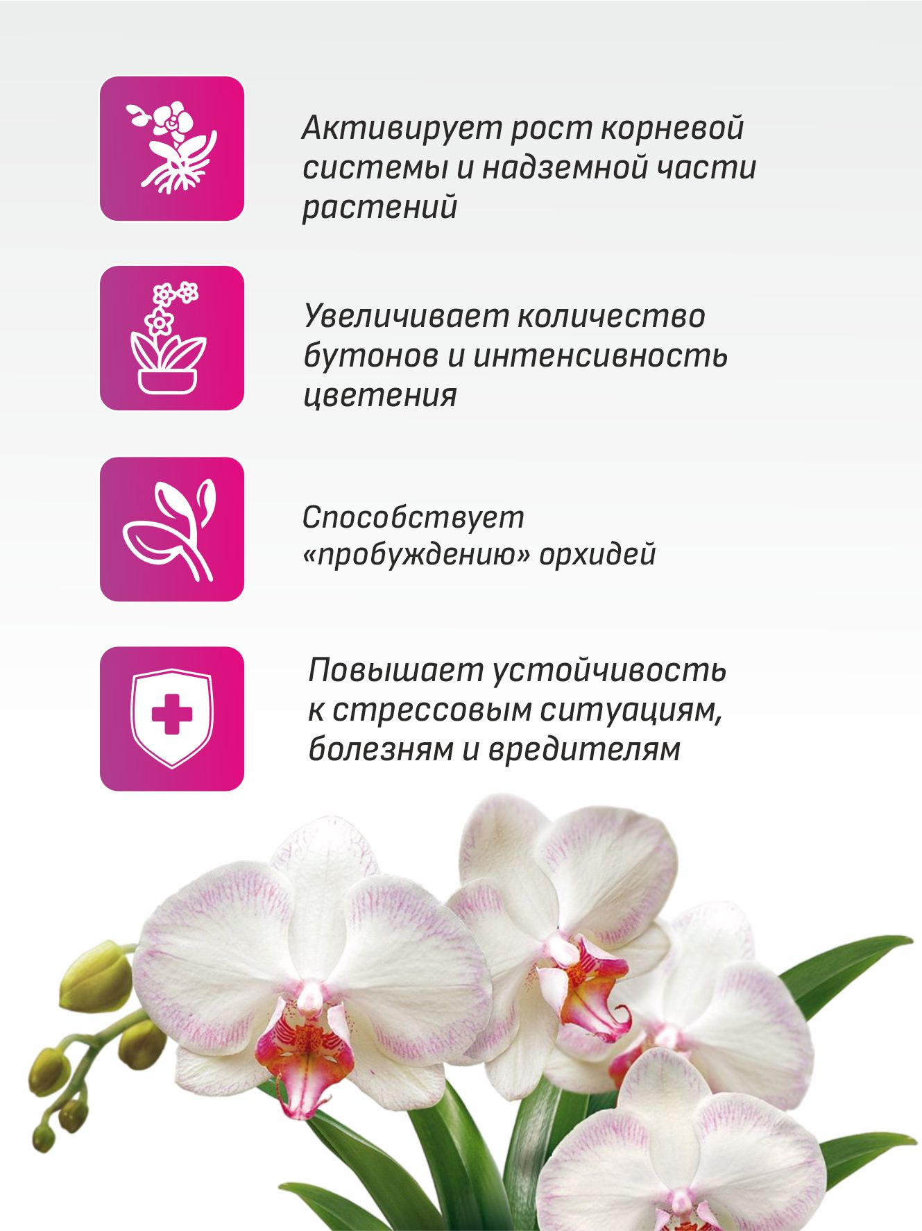 Активатор роста и цветения Для орхидей 2 таблетки от Joy + 3