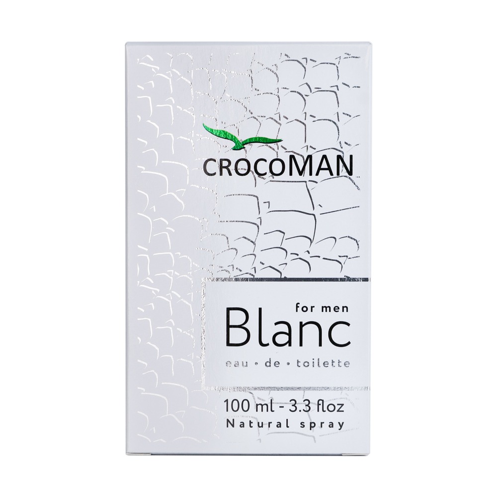 Туалетная вода мужская CrocoMAN Blanc 100мл от Red Label + 2