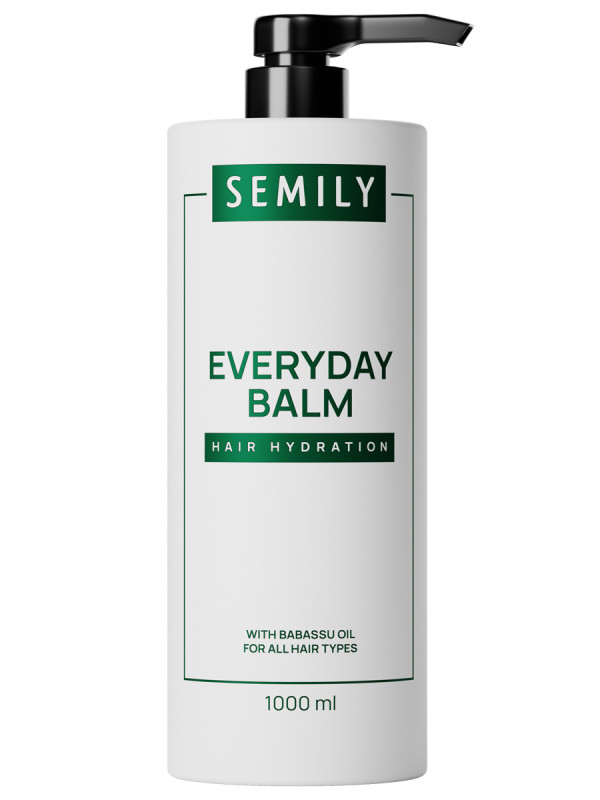 Бальзам для волос для ежедневного применения Everyday 1л от Semily + 1