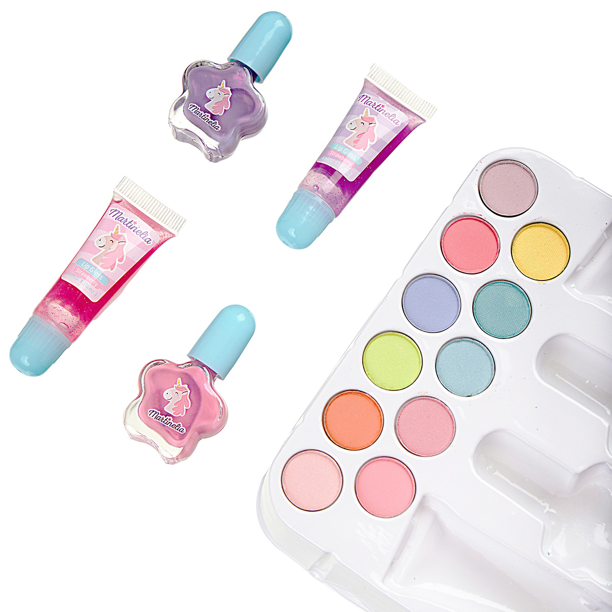 Little Unicorn Набор косметики в кейсе от Martinelia + 7