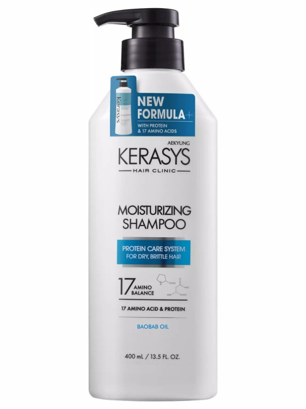 Hair Clinic System Шампунь для волос Увлажняющий 400мл от Kerasys + 1