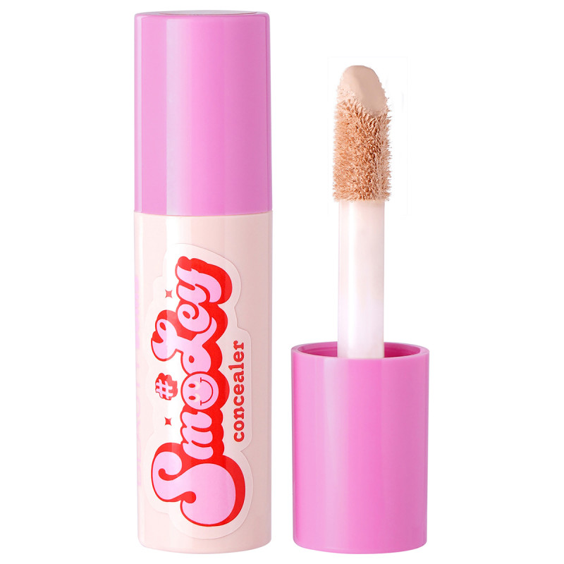 Консилер для лица жидкий Smiley, тон 02 слоновая кость от Beauty Bomb + 1