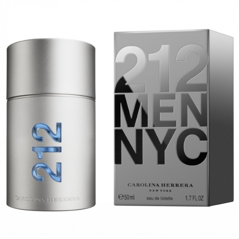 212 Men Туалетная вода мужская 50мл  от Carolina Herrera + 1