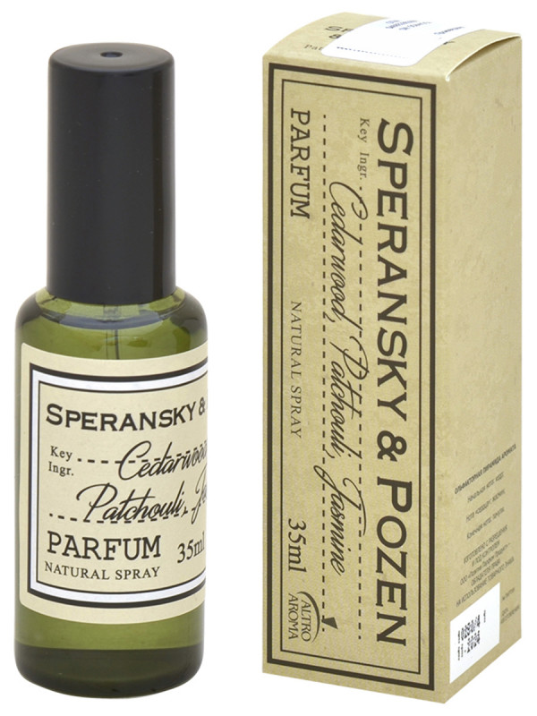 Духи Speransky&Pozen Cedarwood, Patchouli, Jasmine 35мл от ALTRO AROMA + 1
